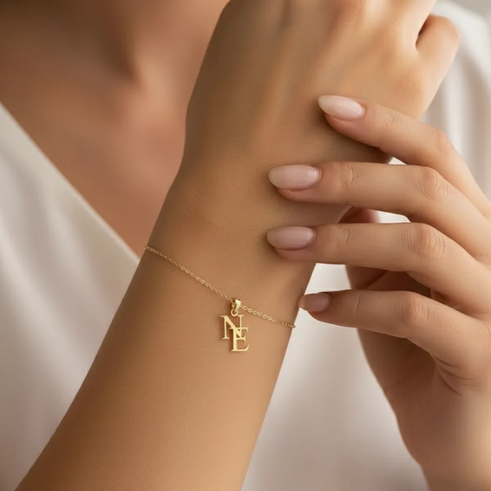 Personalized Letter Bracelet - Image 4