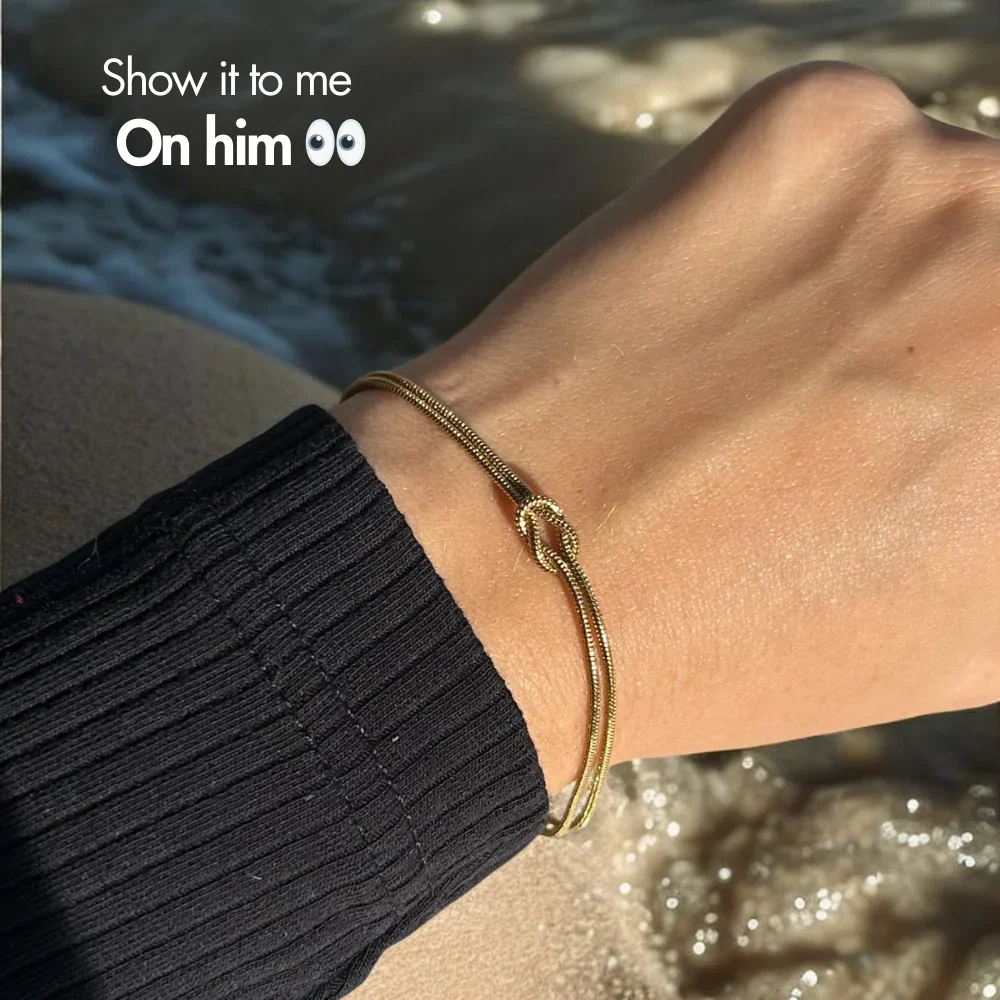 Love Knot Bracelet 1+1 - Image 3