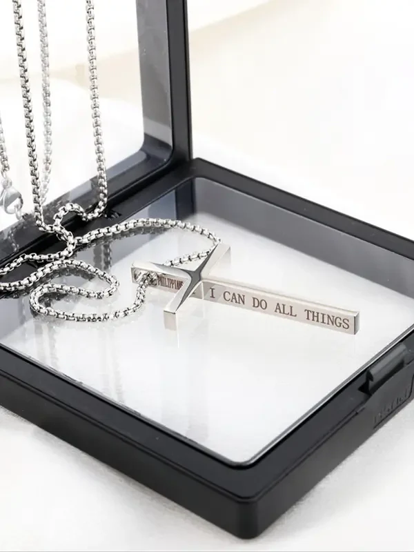 Plain Cross Necklace - Image 3