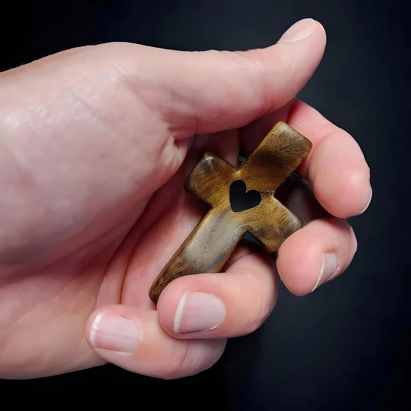 Pocket Wooden Cross Fidget - Image 4