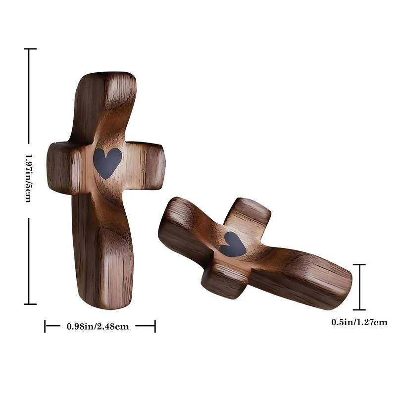 Pocket Wooden Cross Fidget - Image 7