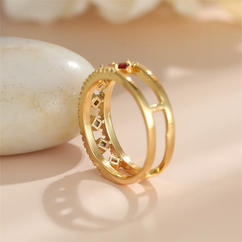 Prism Threads Ring - Image 2