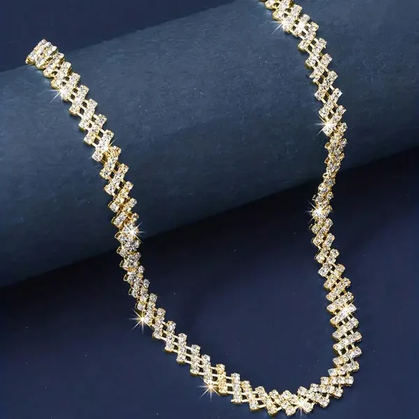 Rhinestone Necklace - Image 3