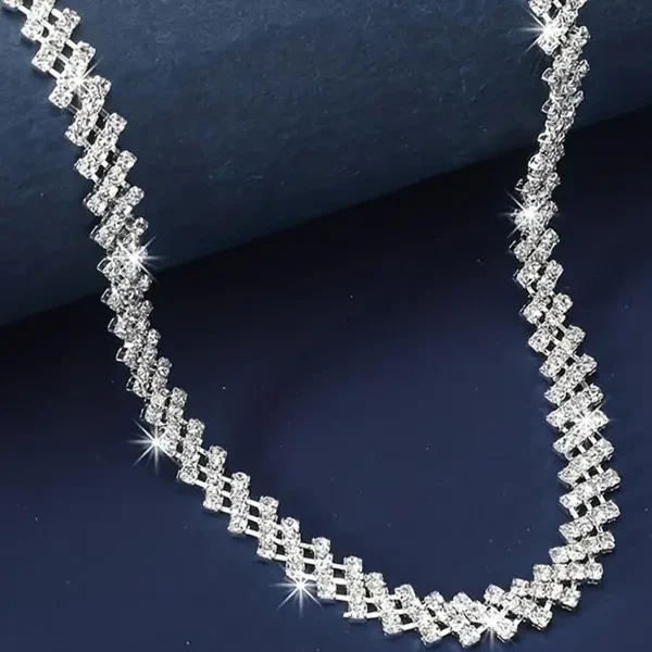 Rhinestone Necklace - Image 4