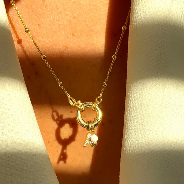 Rosary Necklace with Ring Clasp - Image 2