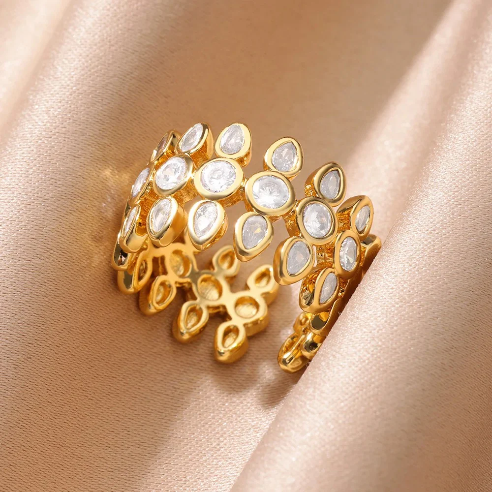 Royal Three Layered Crown Ring - Image 3