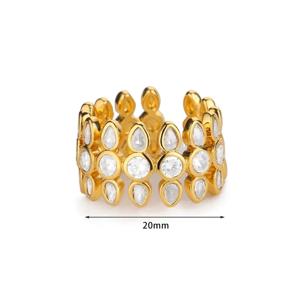 Royal Three Layered Crown Ring - Image 7