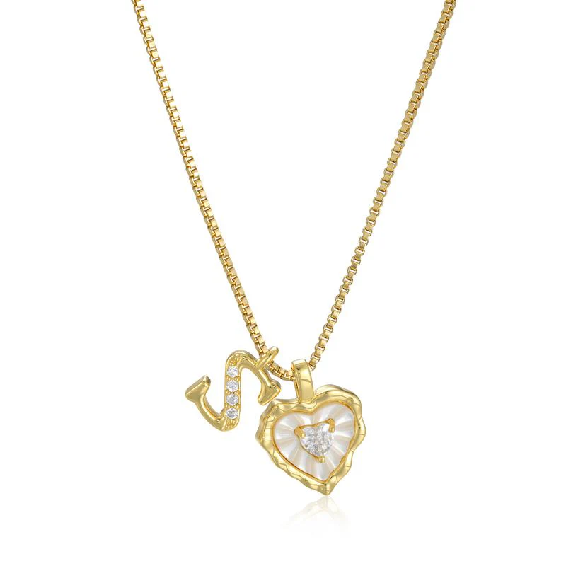 Scalloped Shell Heart Necklace - Image 13