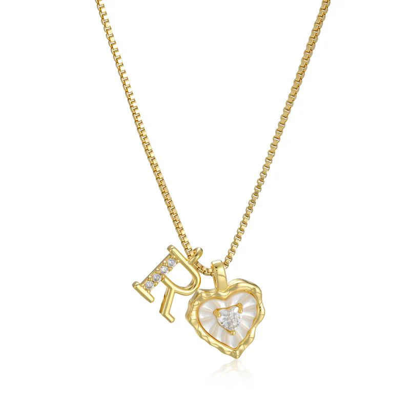 Scalloped Shell Heart Necklace - Image 14