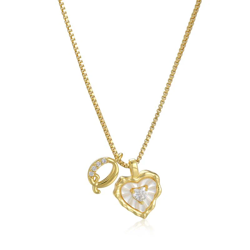 Scalloped Shell Heart Necklace - Image 15
