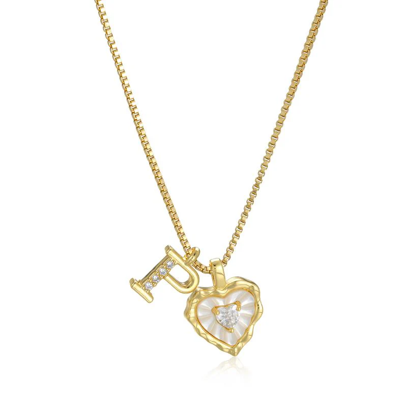 Scalloped Shell Heart Necklace - Image 16