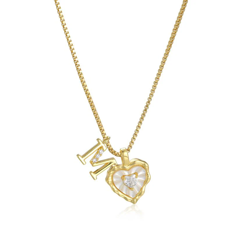 Scalloped Shell Heart Necklace - Image 19