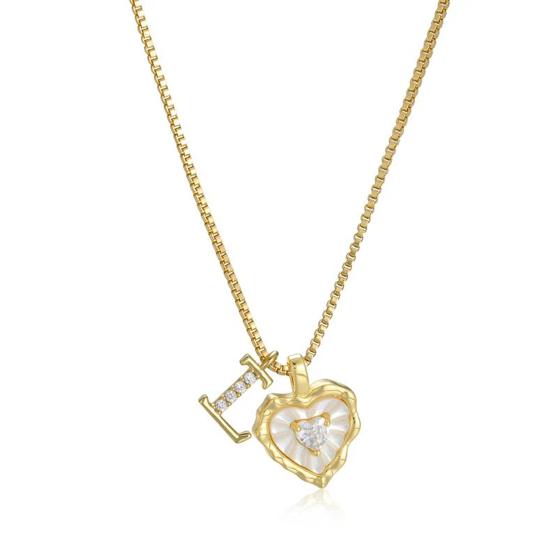 Scalloped Shell Heart Necklace - Image 20