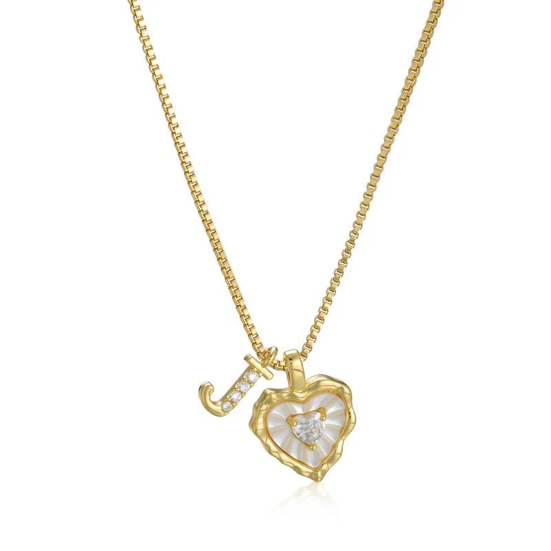 Scalloped Shell Heart Necklace - Image 22