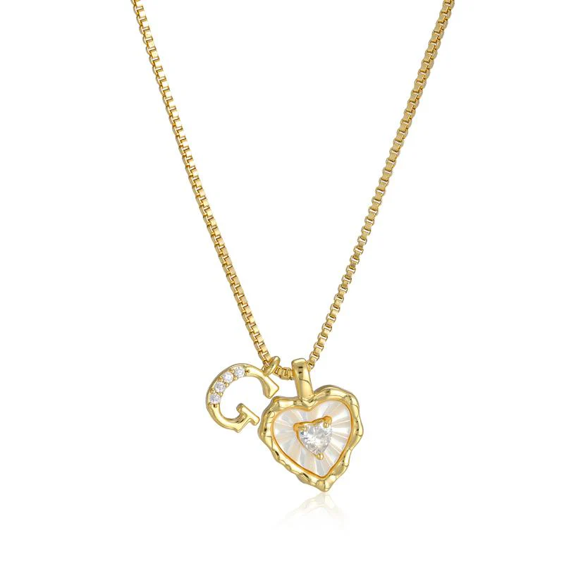 Scalloped Shell Heart Necklace - Image 25