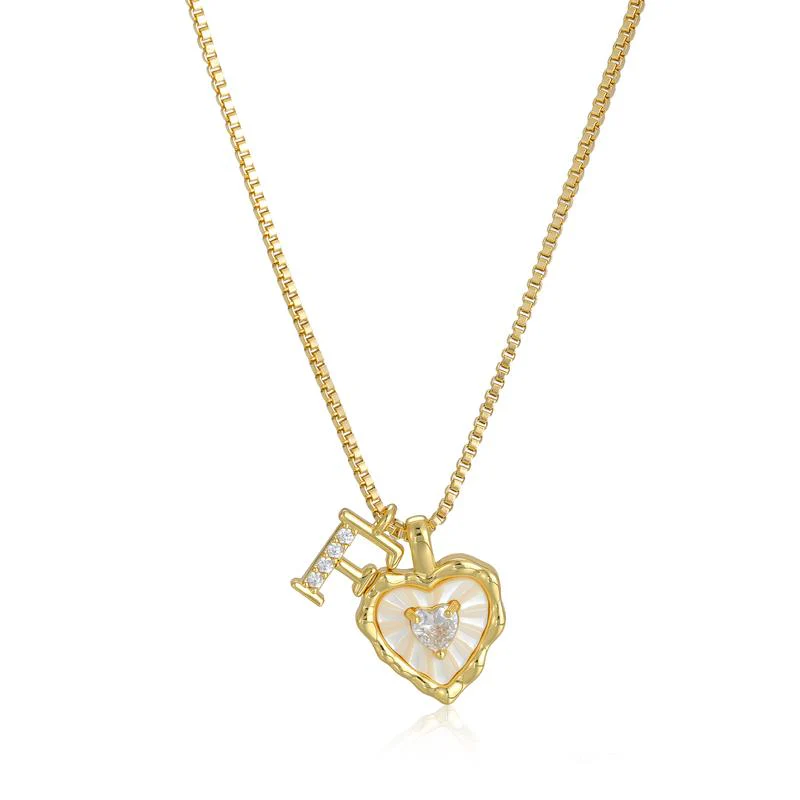 Scalloped Shell Heart Necklace - Image 26