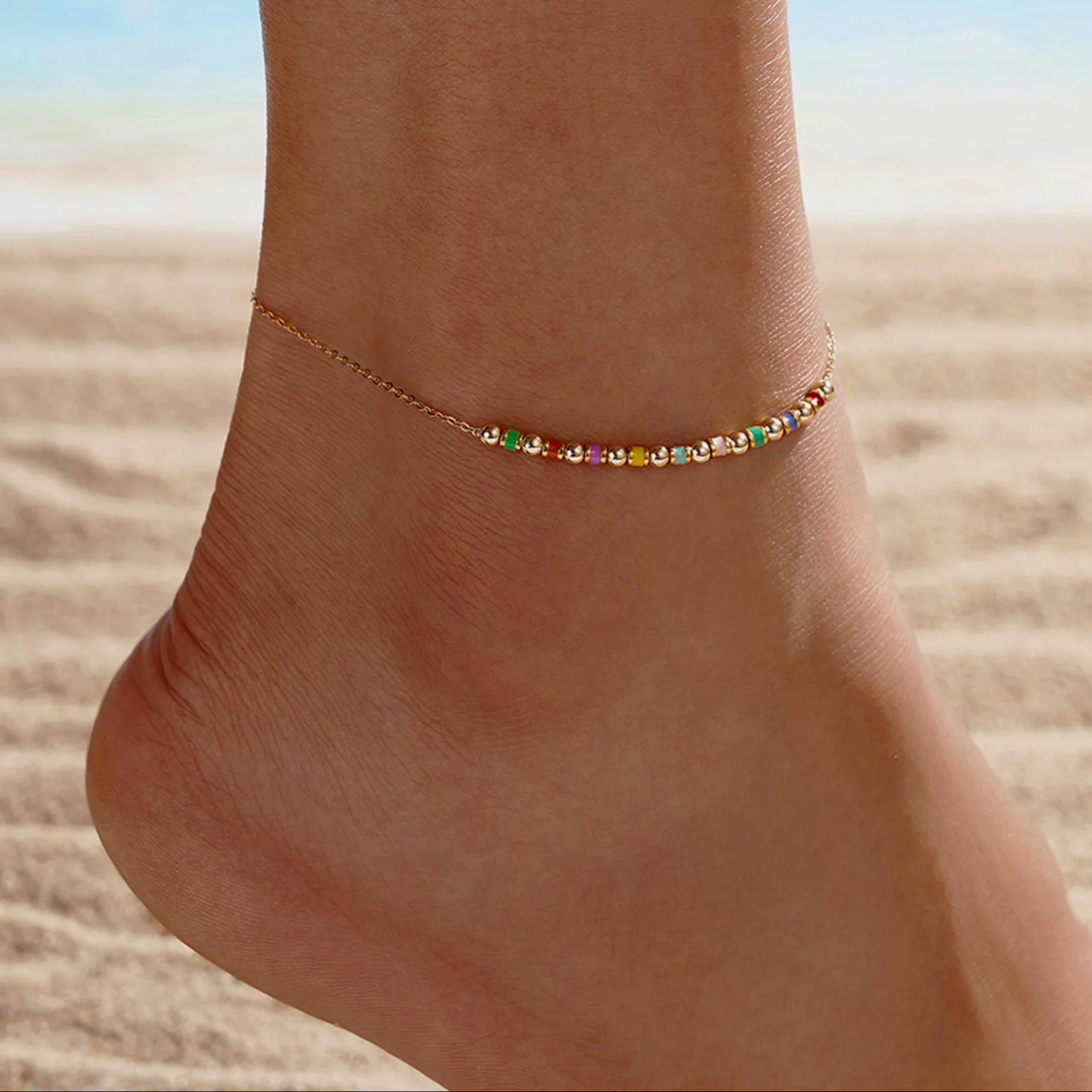 Seabright Harmony Beaded Anklet