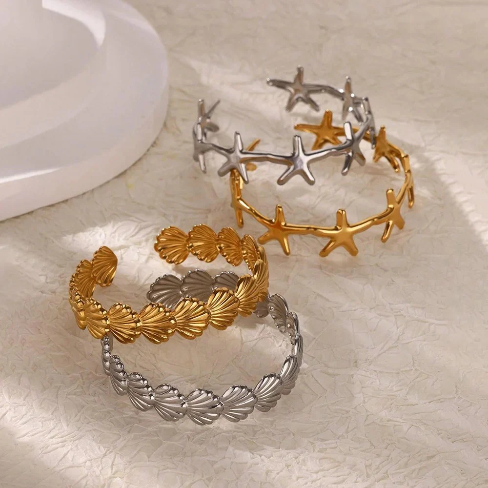 Shell Starfish Bangles - Image 3