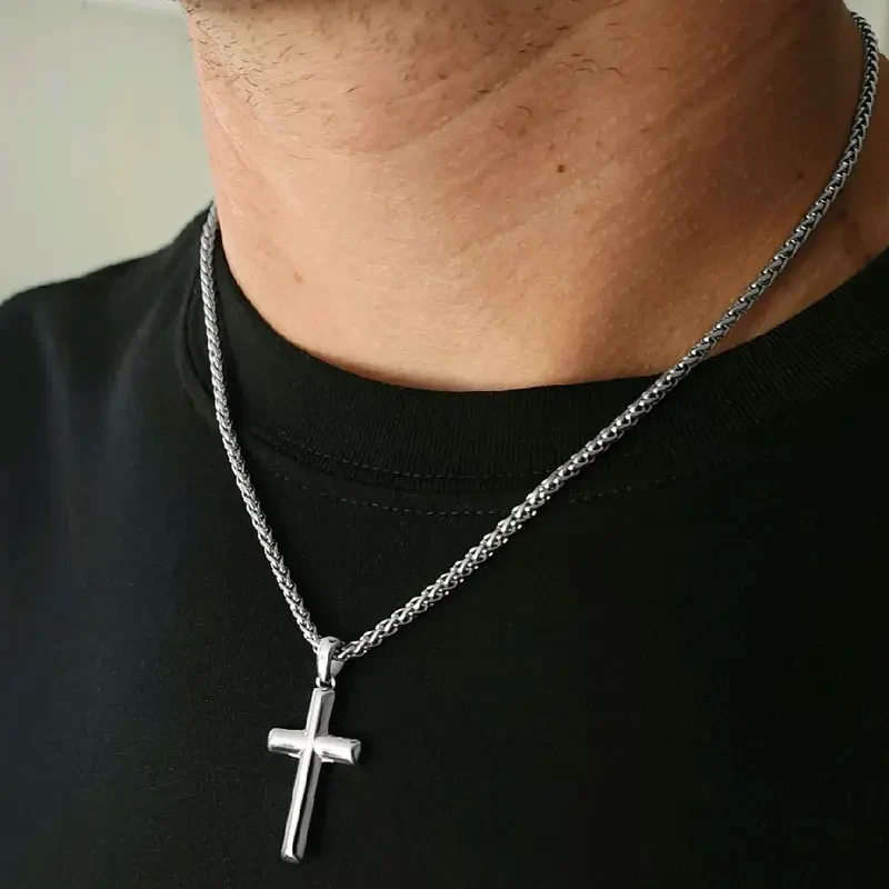 Signature Cross Necklace - Image 4