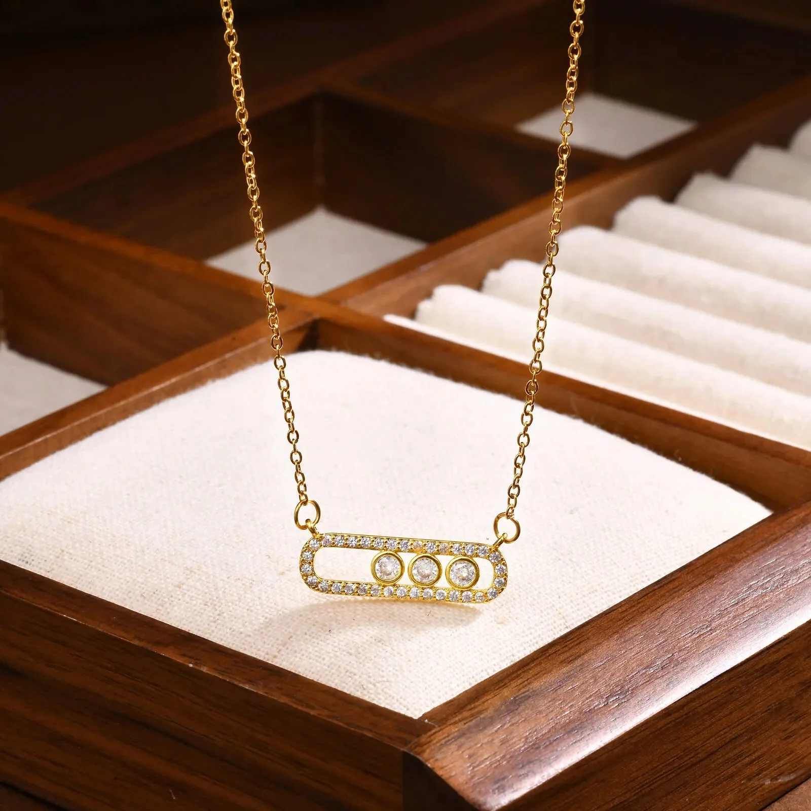 Slider Bar Necklace - Image 3