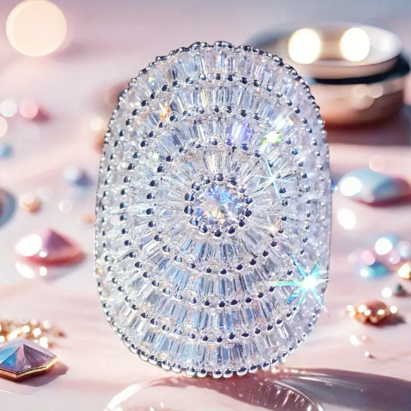 Sparkling Halo Ring - Image 2