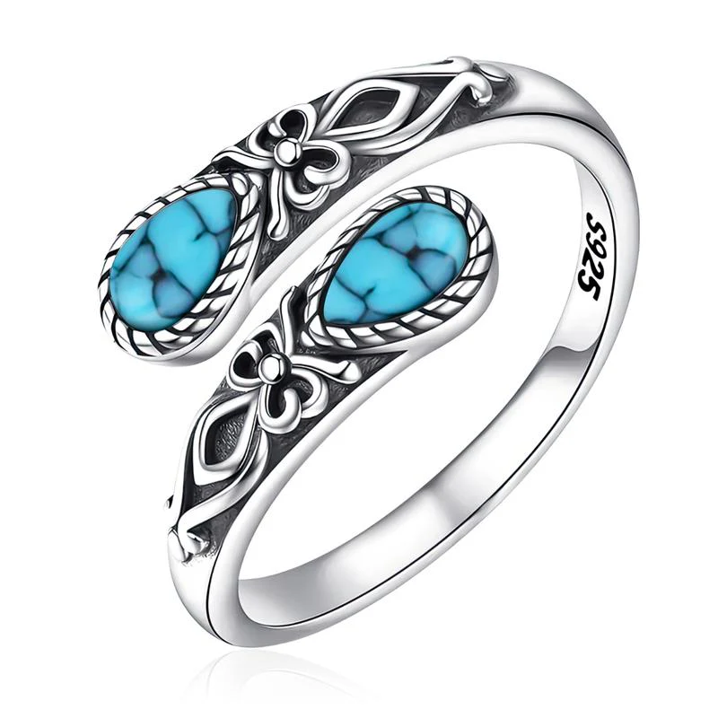 Sterling Silver Gemstone Rings - Image 3