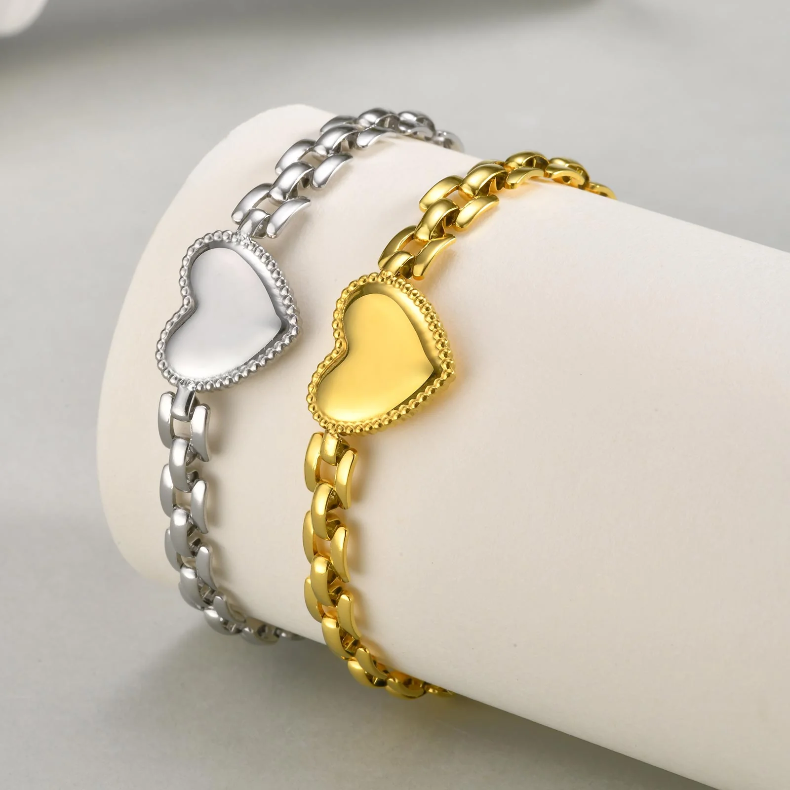 Sunbeam Heart Chain Bracelet - Image 4