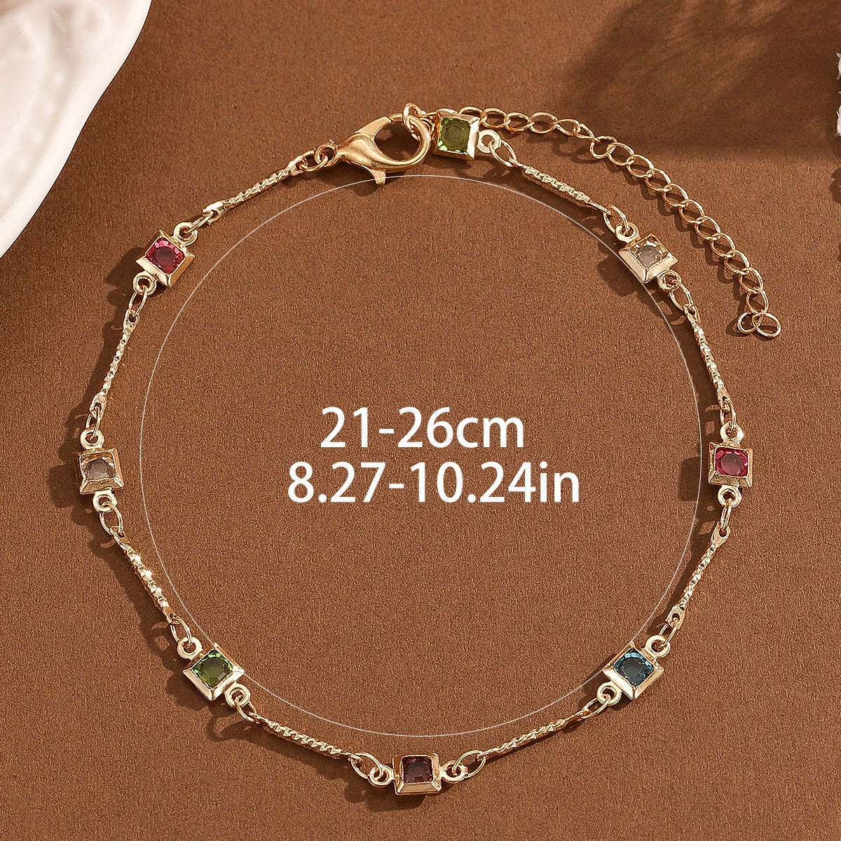 Suntrail Spark Beaded Anklet - Image 3