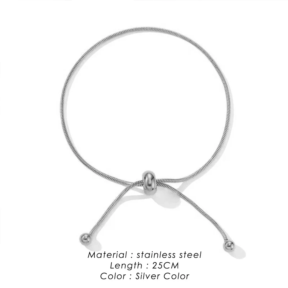 Dainty Adjustable Pull Bracelet - Image 7