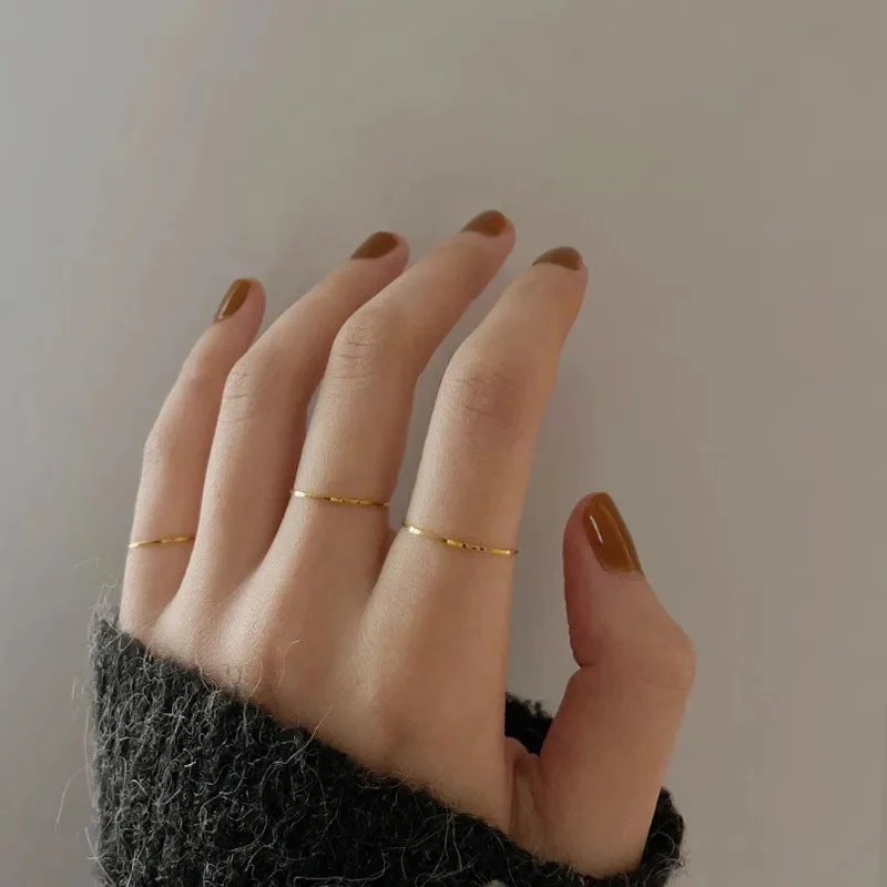 Thin Minimal Ring - Image 4