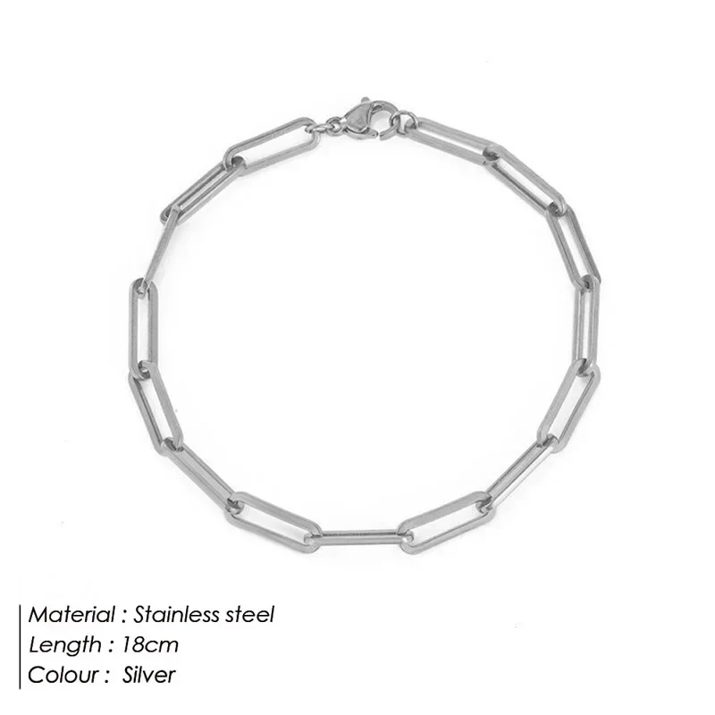 Tiny Paper Clip Bracelet - Image 10