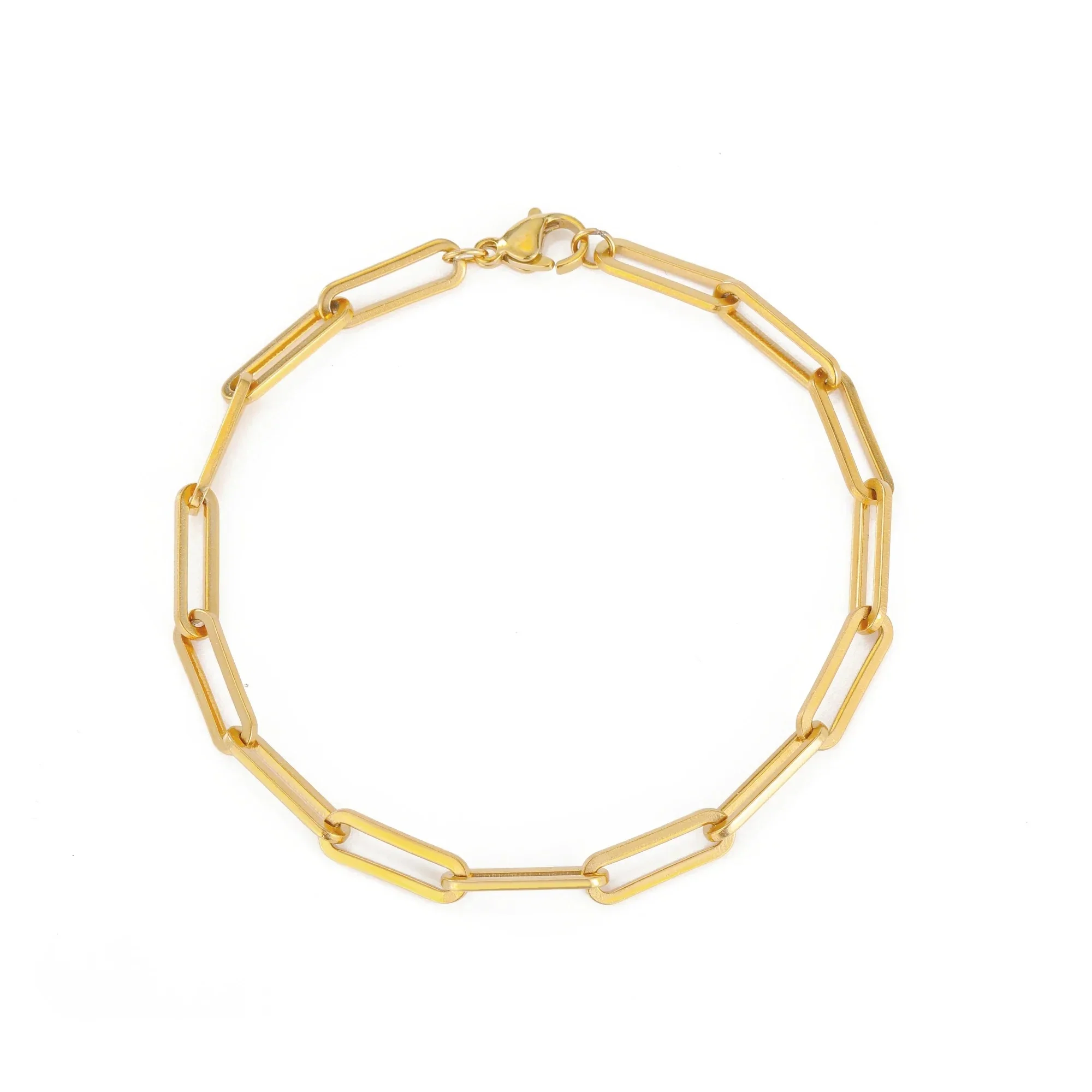 Tiny Paper Clip Bracelet - Image 5
