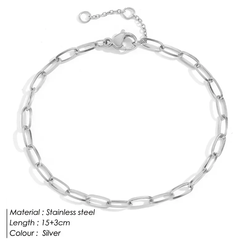 Tiny Paper Clip Bracelet - Image 7
