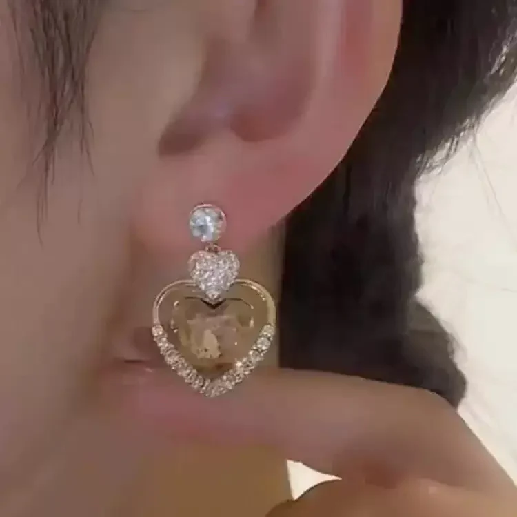 Triple Heart Earrings - Image 2