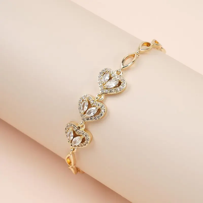 Triple Hearts Bracelet - Image 4