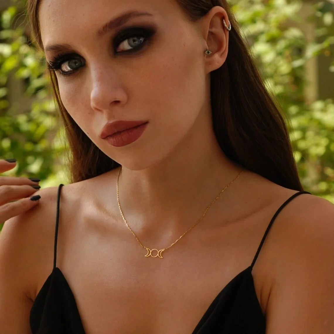 Triple Moon Necklace - Image 4