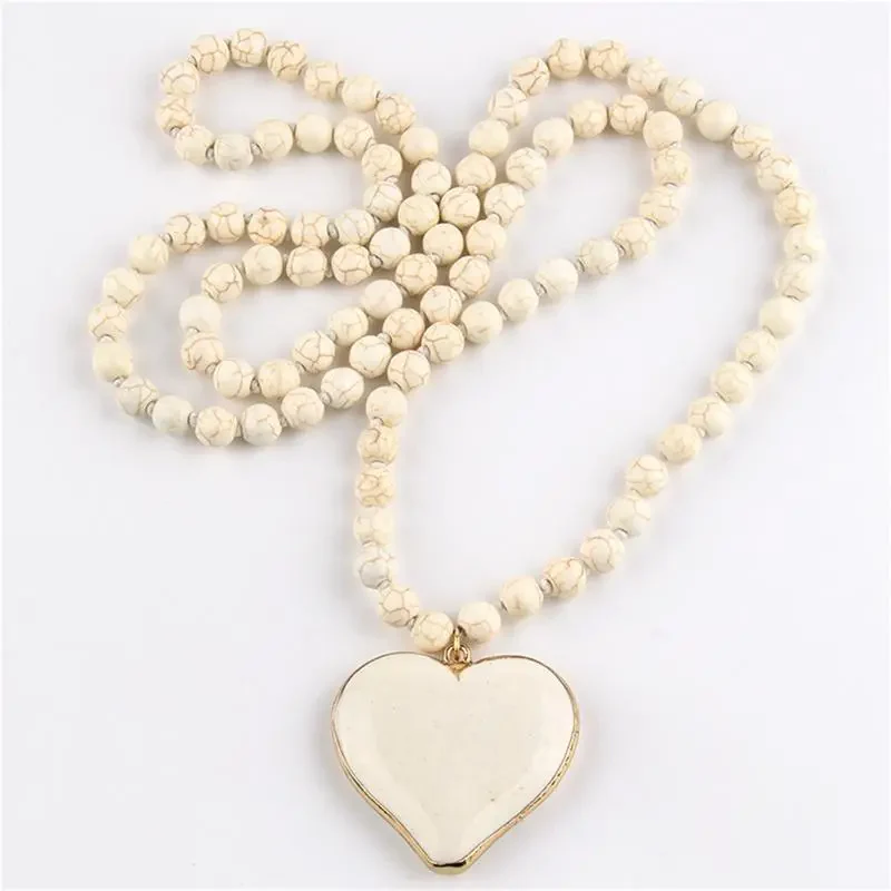 Turquoise Heart Necklace - Image 4