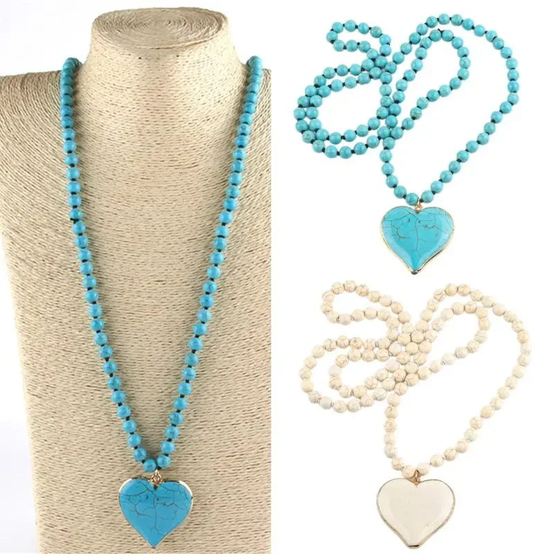 Turquoise Heart Necklace - Image 6