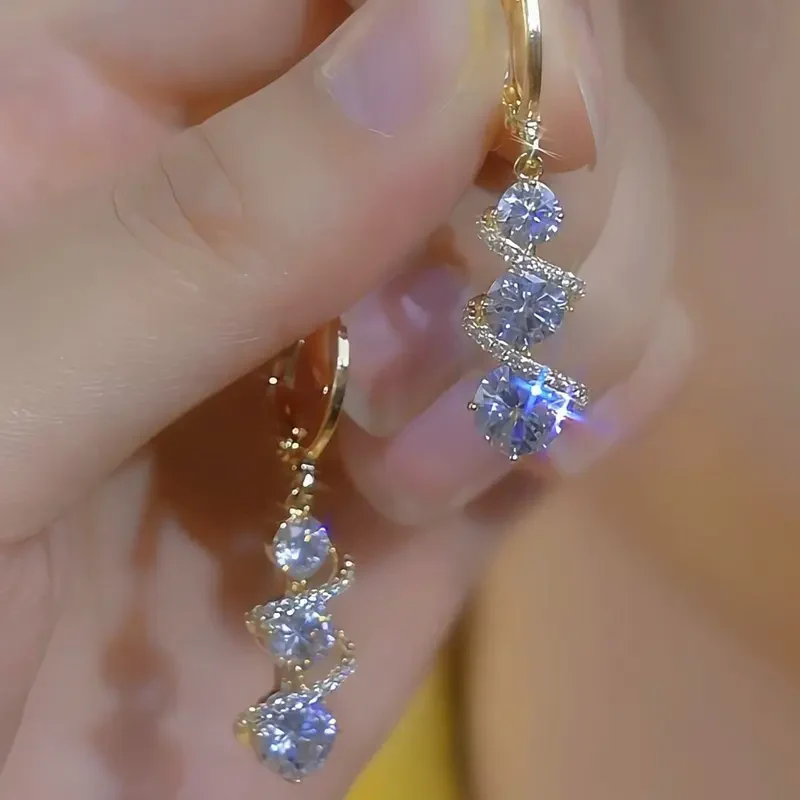 Twisted Tassel Earrings - Image 3