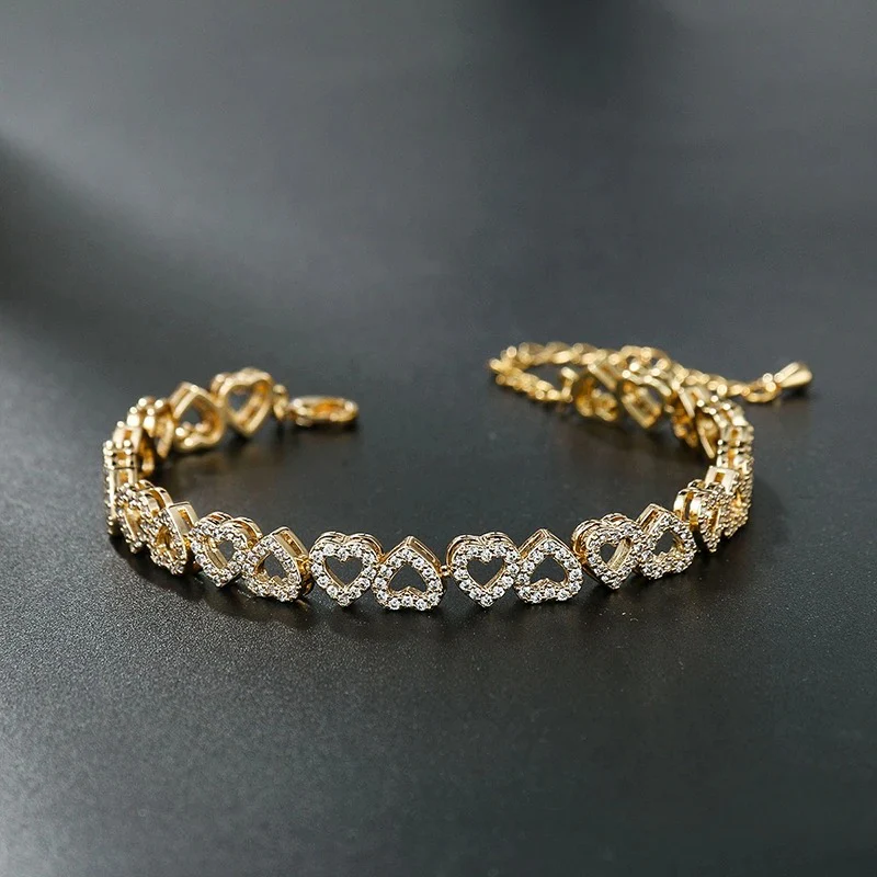 Up And Down Hearts Bracelet - Image 4
