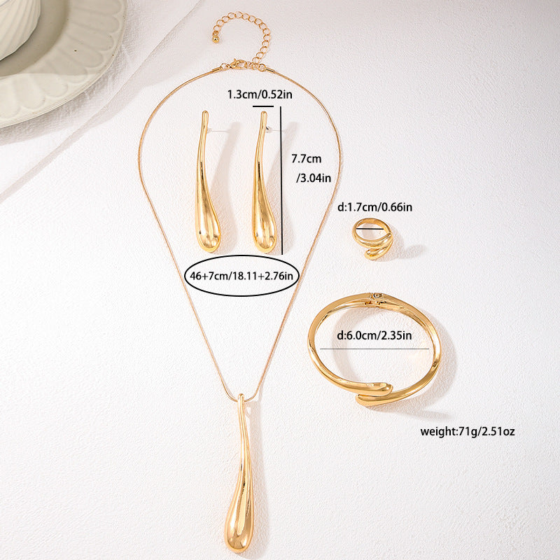 Water Drop Jewelry Set - Image 2