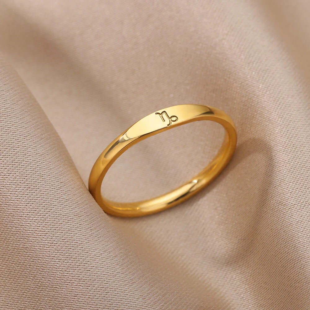 Zodiac Constellation Stainless Steel Ring - Image 12